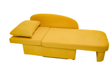 Мягкий диван левый Тедди желтый в Энгельсе - предосмотр 10
