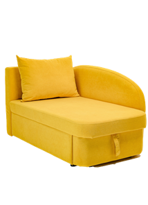 Мягкий диван левый Тедди желтый в Энгельсе - предосмотр 11
