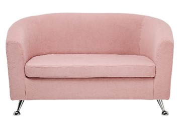 Прямой диван Брамс 2Д розовый в Саратове