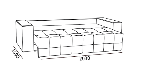 Прямой диван Элегант БД 2022 в Саратове - изображение 5