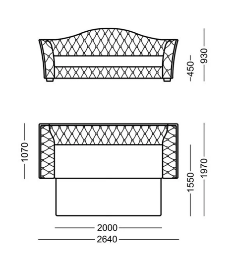Прямой диван Франческа БД в Саратове - изображение 6