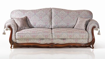 Прямой диван Лондон (4) четырехместный, механизм "Пума" (НПБ) в Саратове
