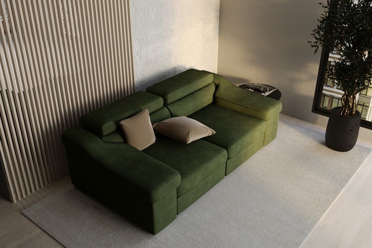 Прямой диван Мюнхен с выкатным механизмом в Саратове - изображение 9