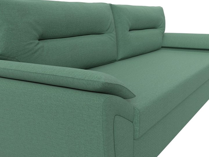 Прямой диван Нэстор Лайт, Амур зеленый (рогожка) в Саратове - изображение 5