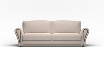 Прямой диван Виктория 2 подушки в Саратове - предосмотр 1