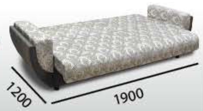 Прямой диван Акварель 2 БД в Саратове - изображение 1
