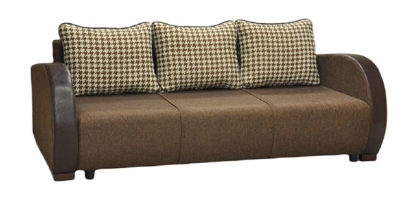 Прямой диван Европа 1 БД ППУ в Саратове - изображение