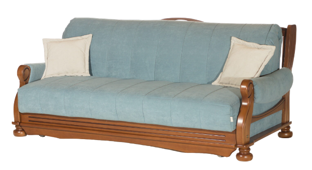 Прямой диван Фрегат 02-190 ППУ в Энгельсе - изображение 1