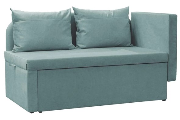Прямой диван Мирка, newtone aqua blue в Саратове - изображение