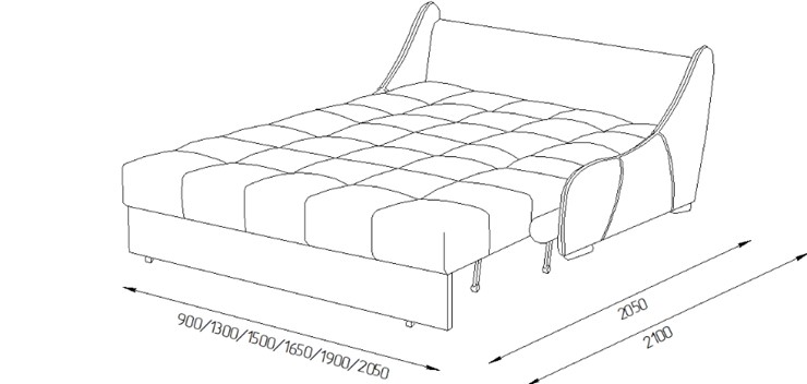 Прямой диван Токио 130 (НПБ) в Энгельсе - изображение 12