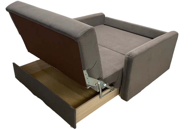 Прямой диван Уют  Аккордеон 1200  БД с подлокотником, НПБ в Энгельсе - изображение 7