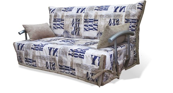 Прямой диван Аккордеон с боковинами, спальное место 1400 в Энгельсе - изображение