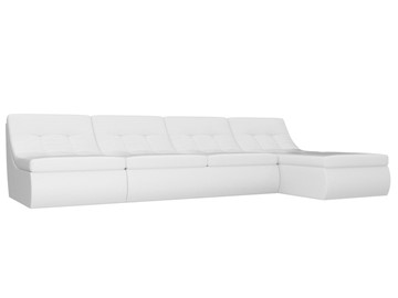 Модульный раскладной диван Холидей, Белый (экокожа) в Саратове