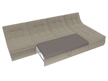 Модульный раскладной диван Холидей, Бежевый (микровельвет) в Саратове - предосмотр 6