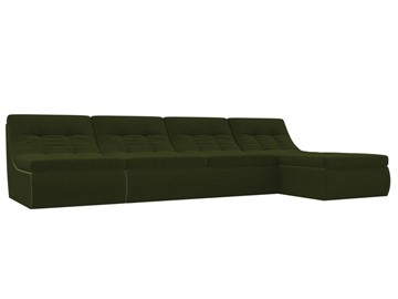 Модульный раскладной диван Холидей, Зеленый (микровельвет) в Энгельсе