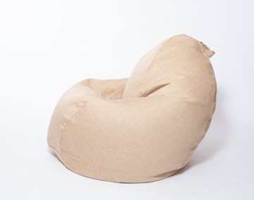 Кресло-мешок Макси, рогожка, 150х100, песочное в Саратове - предосмотр 2