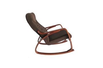 Кресло-качалка Женева, ткань шоколад в Саратове - предосмотр 1