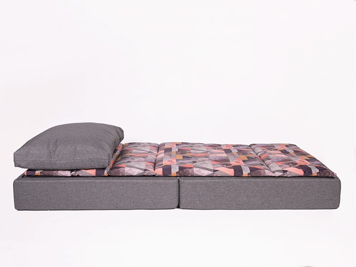 Бескаркасное кресло-кровать Харви, коричневый - квадро беж в Энгельсе - изображение 1