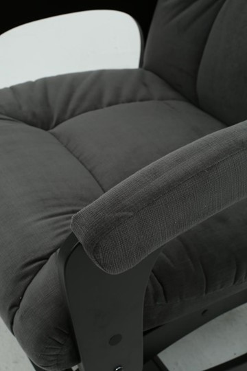 Кресло-качалка Леон маятниковая, ткань AMIGo графит 29-Т-ГР в Саратове - изображение 1