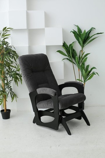 Кресло-качалка Леон маятниковая, ткань AMIGo графит 29-Т-ГР в Энгельсе - изображение 6