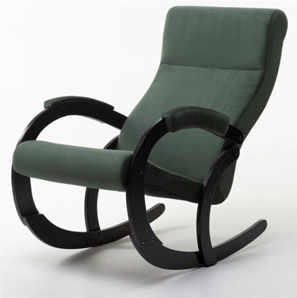 Кресло-качалка Корсика, ткань Amigo Green 34-Т-AG в Энгельсе - изображение