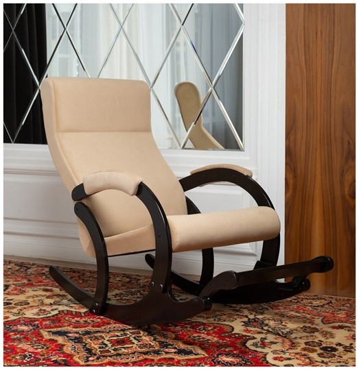 Кресло-качалка Марсель, ткань Amigo Beige 33-Т-AB в Саратове - изображение 6