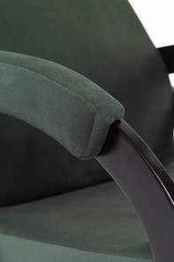 Кресло-качалка в гостиную Марсель, ткань Amigo Green 33-Т-AG в Энгельсе - предосмотр 4