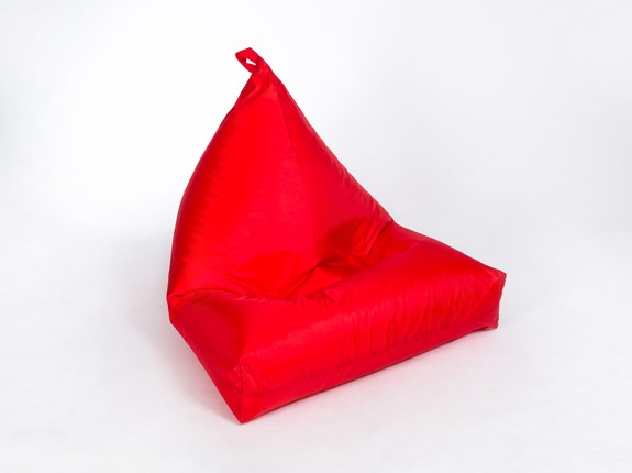 Кресло-мешок Пирамида, красный в Саратове - изображение