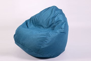 Кресло-мешок Юниор, рогожка синий в Энгельсе