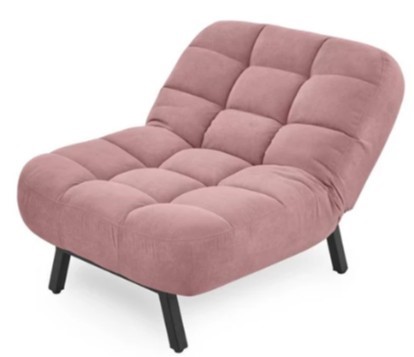 Кресло на ножках Абри опора металл (розовый) в Саратове - изображение