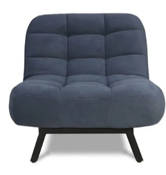 Кресло-кровать Абри опора металл (синий) в Саратове - изображение 1