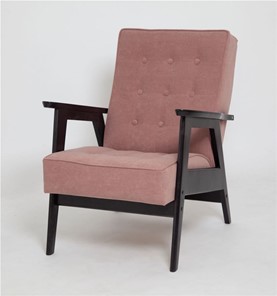 Кресло Ретро (венге / RS 12 - розовый) в Саратове