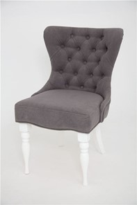 Кресло Вальс (эмаль белая / RS 15 - темно-серый) в Саратове