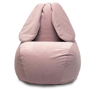 Кресло-мешок Зайка (длинные уши), розовый в Саратове