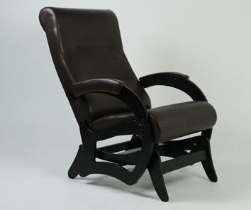 Маятниковое кресло Амелия, экокожа венге 35-К-В в Саратове