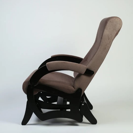 Кресло-качалка Амелия, ткань кофе с молоком 35-Т-КМ в Саратове - изображение 1