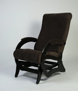 Кресло маятниковое Амелия, ткань шоколад 35-Т-Ш в Саратове