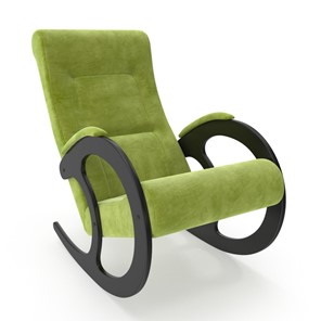 Кресло-качалка Модель 3, Verona 38 Apple Green-велюр в Энгельсе