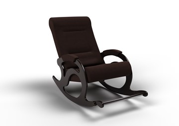 Кресло-качалка Тироль, ткань AMIGo шоколад 12-Т-Ш в Саратове