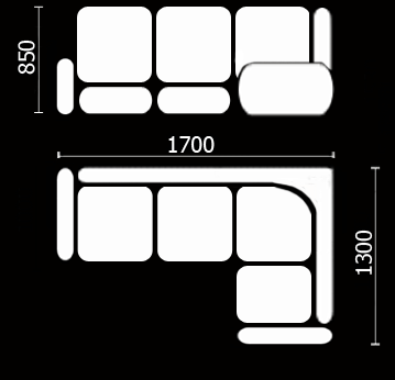 Угловой кухонный диван Нео КМ-01 (168х128 см.) в Саратове - изображение 3