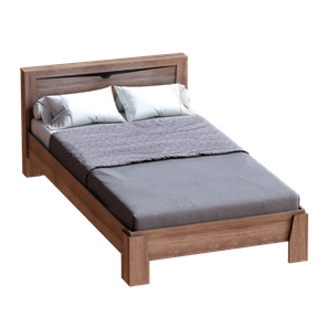 Кровать с основанием Соренто 1400, Дуб стирлинг в Саратове