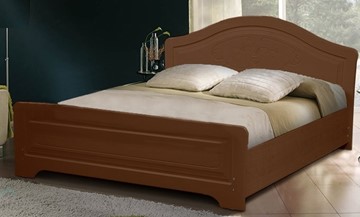 Кровать Ивушка-5 2000х1800, цвет Итальянский орех в Энгельсе
