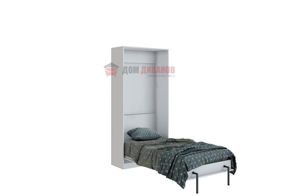 Кровать-шкаф Велена 1, 800х2000, цвет белый в Саратове - изображение