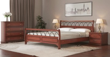 Кровать двуспальная Роял 160*200 с основанием в Энгельсе - предосмотр