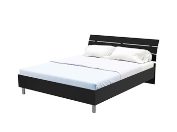 Кровать двуспальная Rest 1, 160х200, черный в Саратове