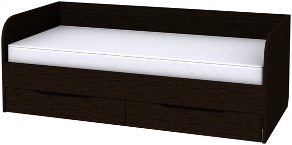 Кровать-софа КС09 с основанием, цвет Венге в Саратове - изображение