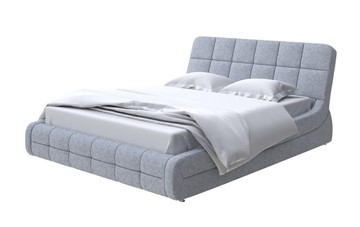 Кровать 2-спальная Corso-6 200х200, Рогожка (Levis 83 Светло-Серый) в Саратове
