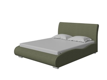 Кровать 2-спальная Corso-8 Lite 140x200, Искусственная шерсть (Лама Авокадо) в Саратове