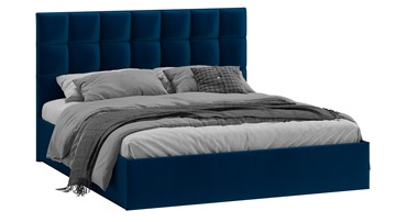 2-спальная кровать Эмбер тип 1 (Велюр Confetti Blue) в Саратове