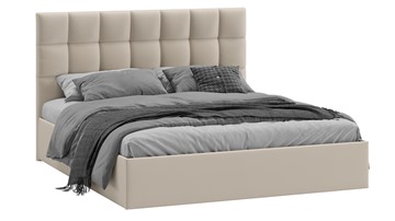 2-спальная кровать Эмбер тип 1 (Велюр Confetti Cream) в Саратове
